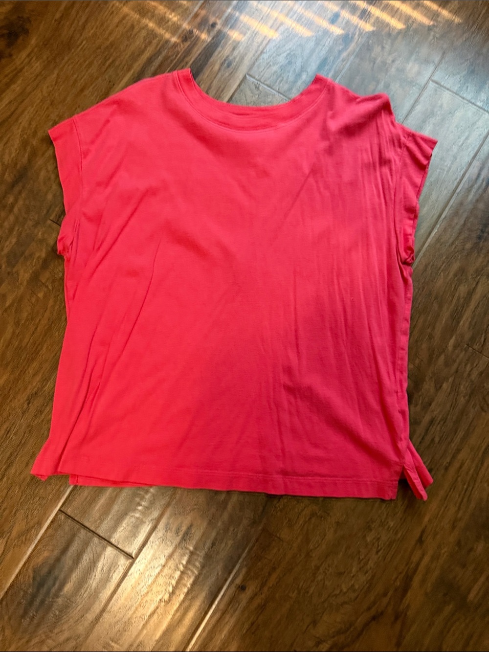 A new day Women's mango Short-Sleeve Crewneck Top